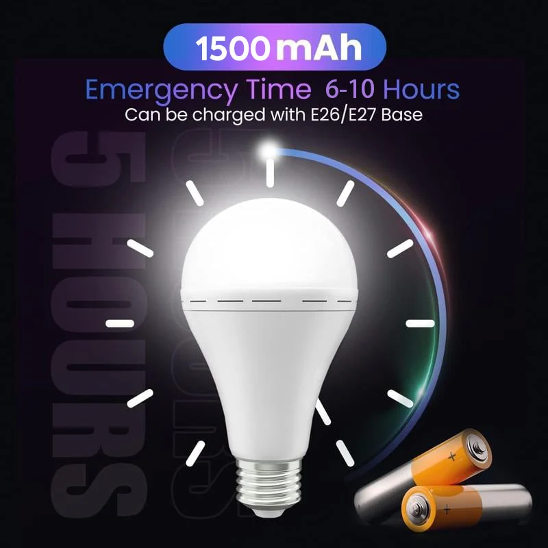 Rechargeable Emergency Light Bulbs - Image 3